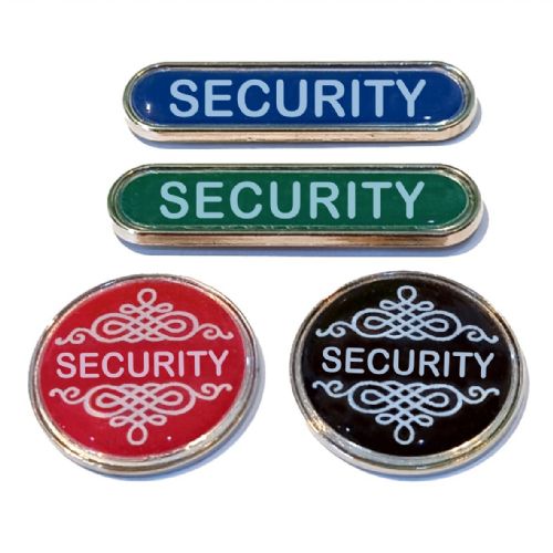 SECURITY badge